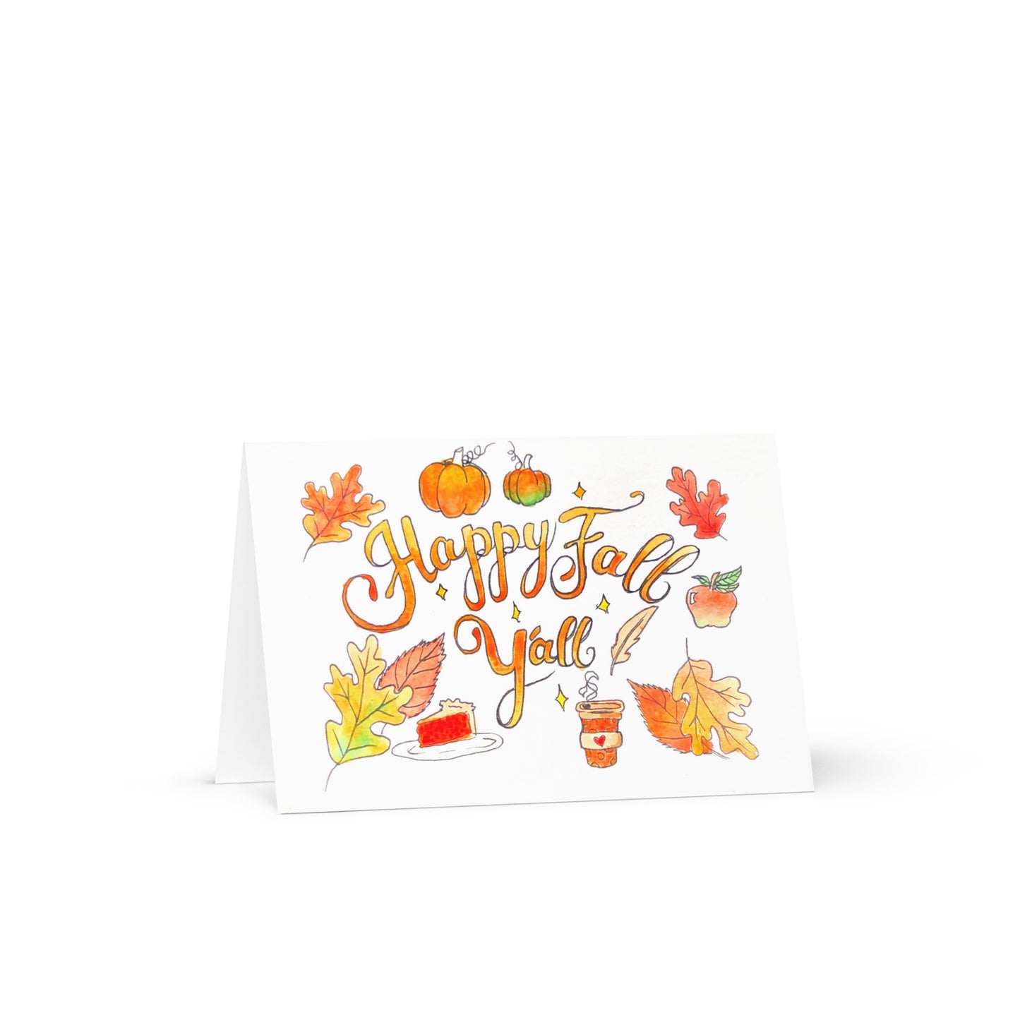 Happy Fall Y’all Greeting Card
