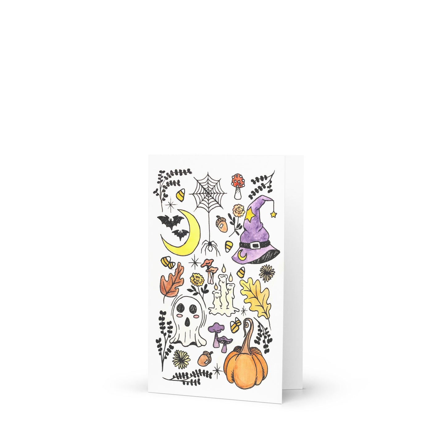 Halloween Vibes Greeting Card