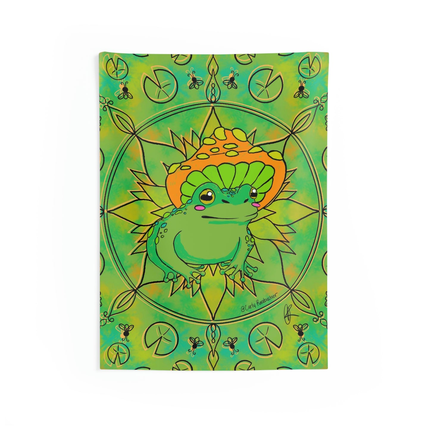 Mushie Frog Indoor Wall Tapestries