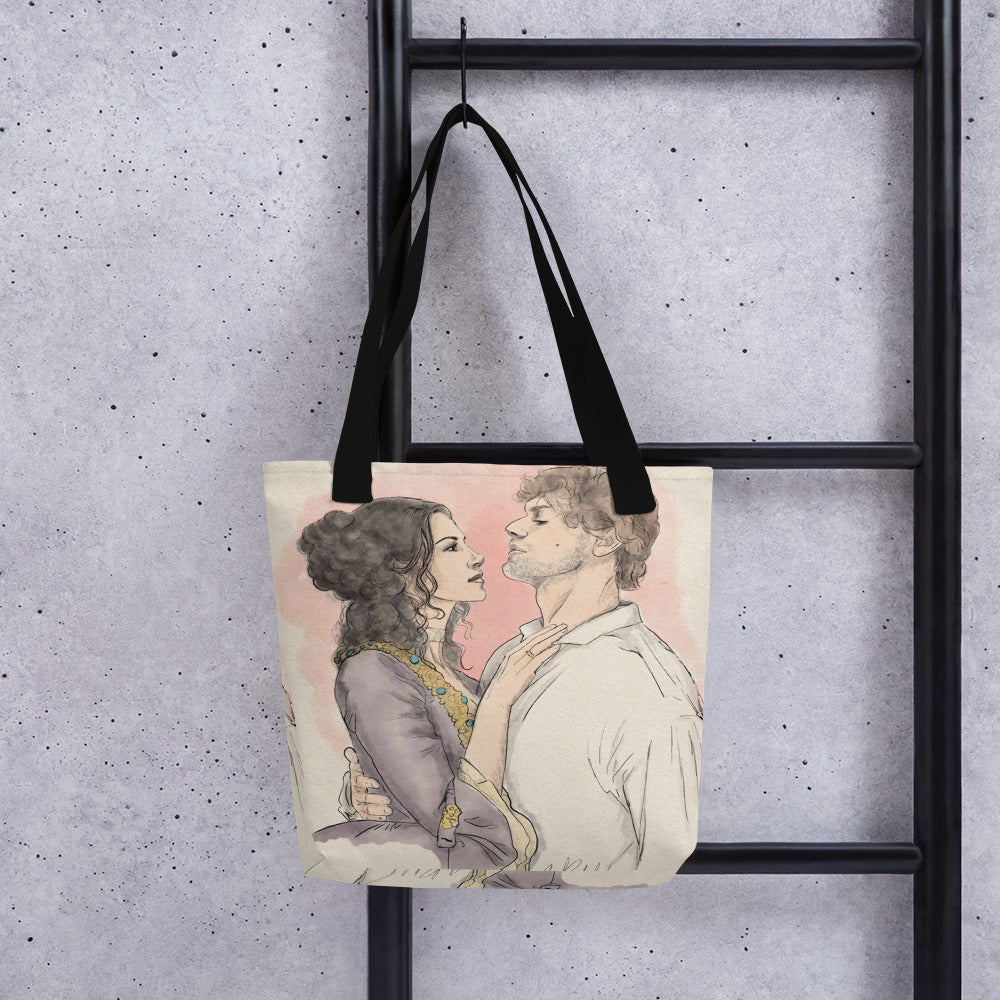 Claire and Jamie Tote bag