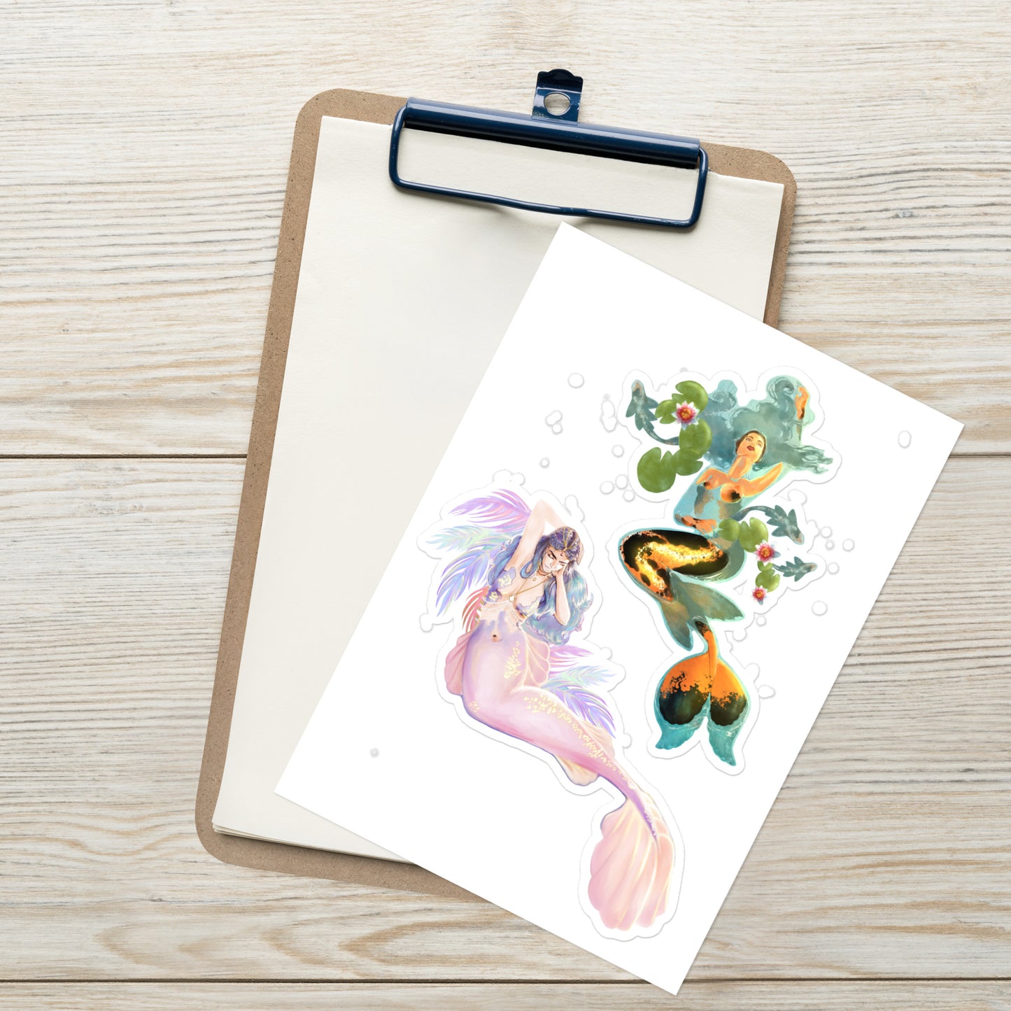 Mermaids Sticker Sheet