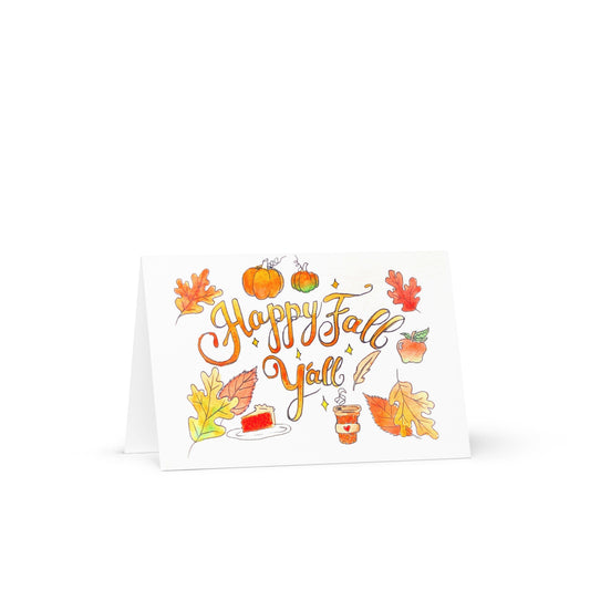 Happy Fall Y’all Greeting Card