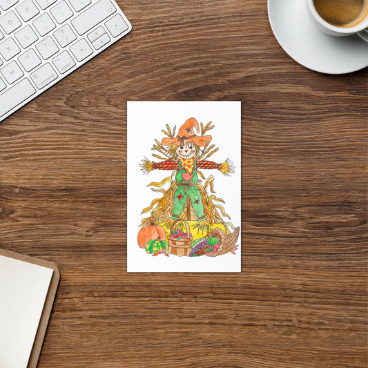 Scarecrow Greeting card