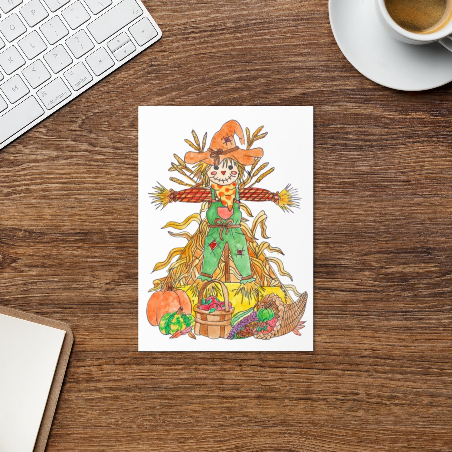 Scarecrow Greeting card