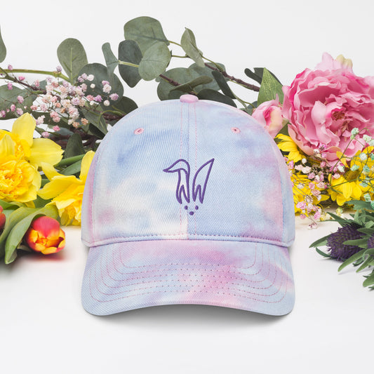 Bunny Ears Cotton Candy Tie dye hat