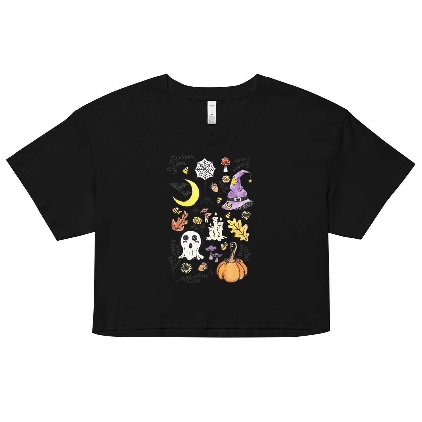 Halloween Vibes Women’s crop top