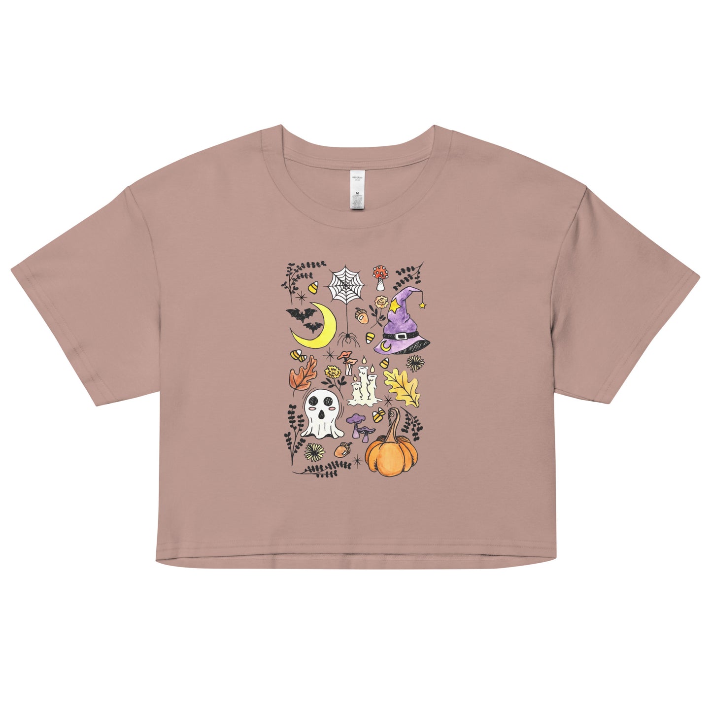 Halloween Vibes Women’s crop top