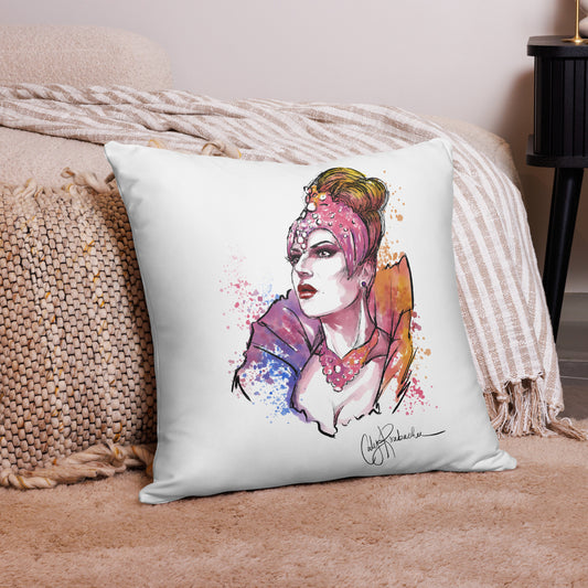 EQ Watercolor Pillow Case