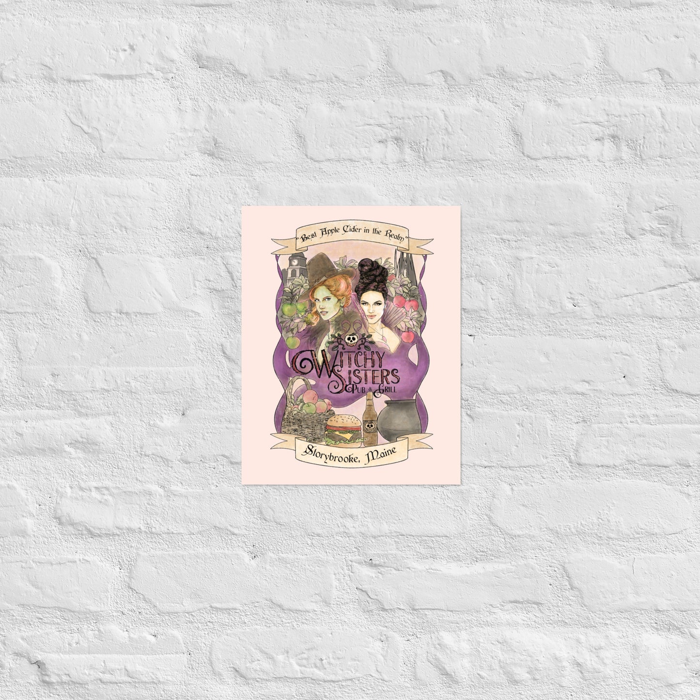 Witchy Sisters Print