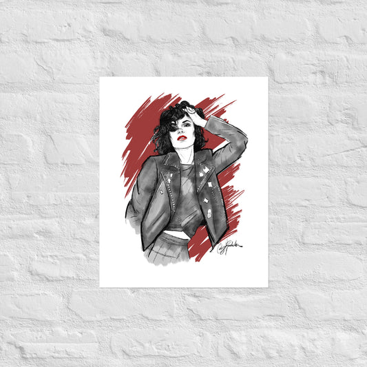 Regal Punk Lana Print