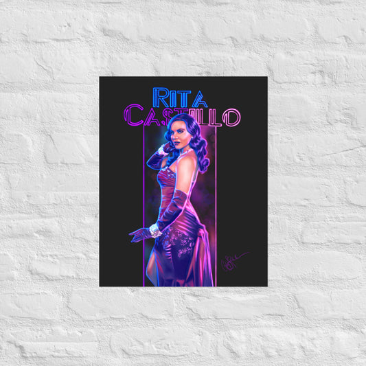 Neon Rita Print