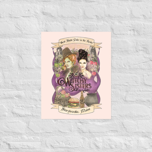 Witchy Sisters Print
