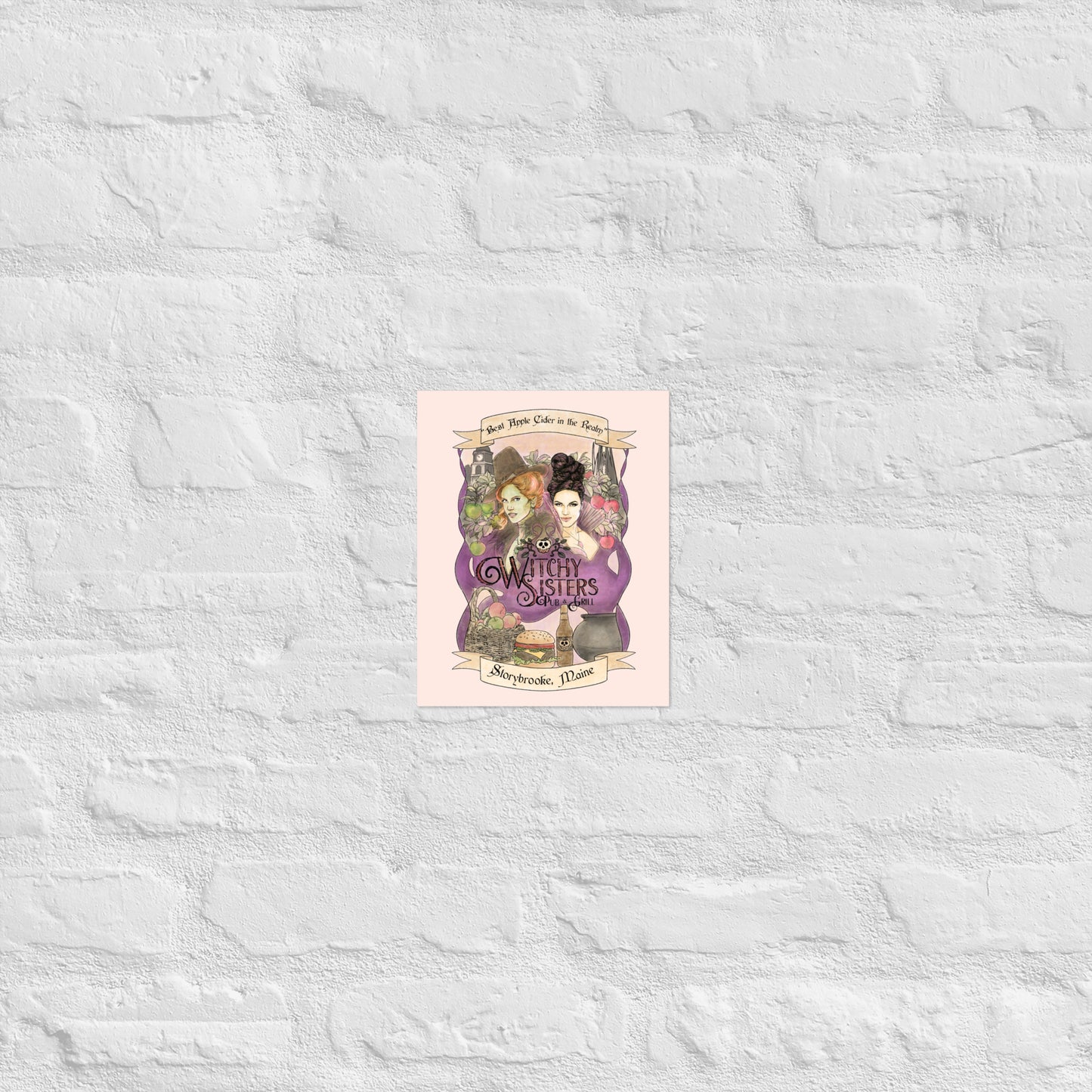 Witchy Sisters Print