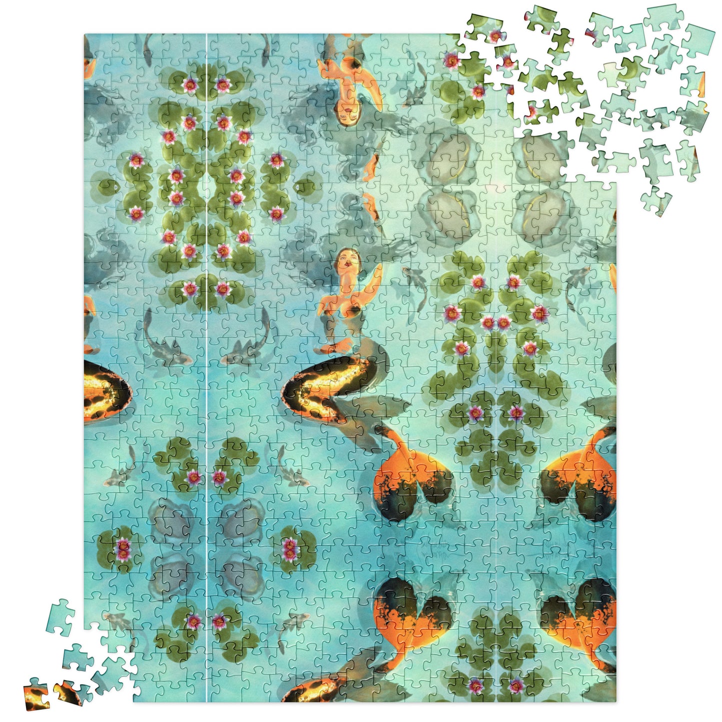 Lounging Mermaid Jigsaw Puzzle